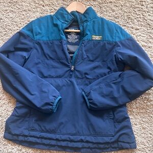 L.L. Bean Navy and Teal Jacket